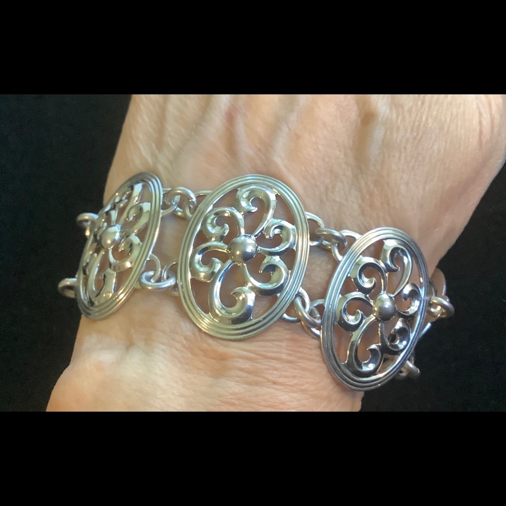 1940’s rare Designer signed 925 bracelet.